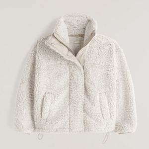 Abercrombie cocoon sherpa jacket